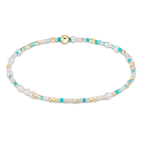 hope unwritten bracelet - turq it real good(6.25)