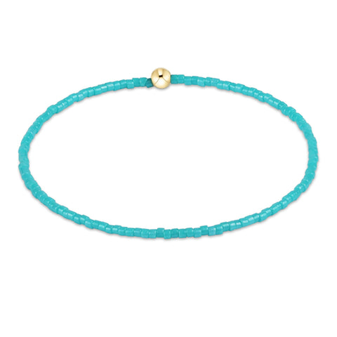 hope classic bracelet - sea glass(6.25)