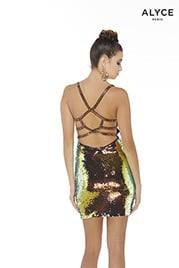 ALYCE PARIS HOMECOMING 4347 size 2 dragon scale
