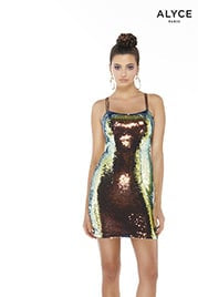 ALYCE PARIS HOMECOMING 4347 size 2 dragon scale