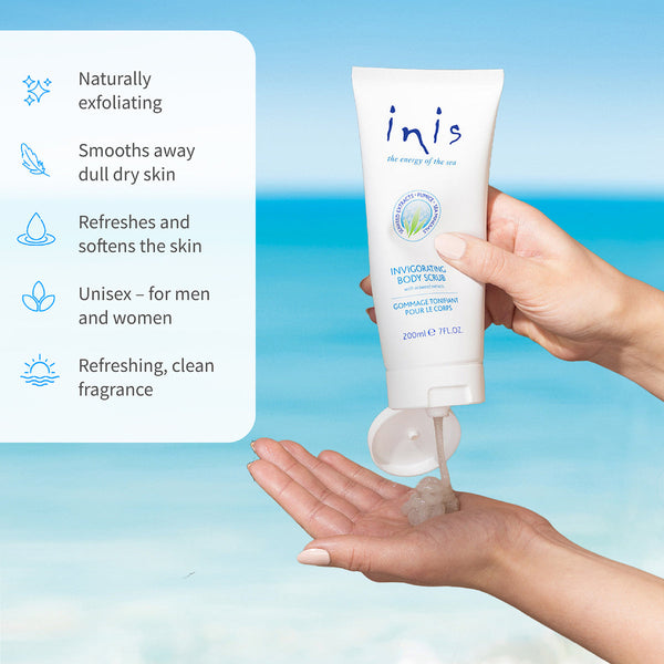 INIS THE ENERGY OF THE SEA
Invigorating Body Scrub 7 fl. oz.
