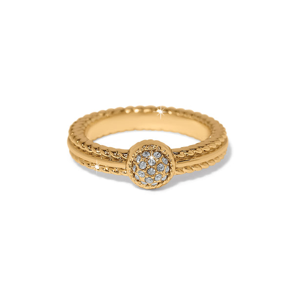 Illumina Celeste Dome Ring Gold 6