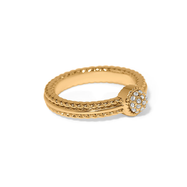 Illumina Celeste Dome Ring Gold 6
