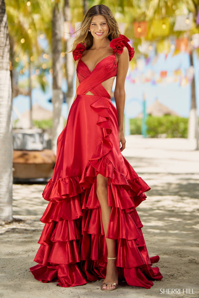 Sherri Hill 56057 Magenta 4