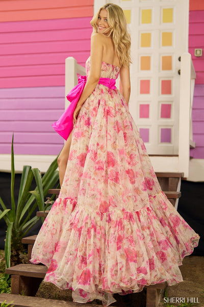 Sherri Hill 56110 pink/yellow 4