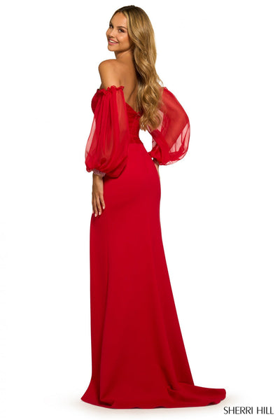 Sherri Hill 55427 red 8