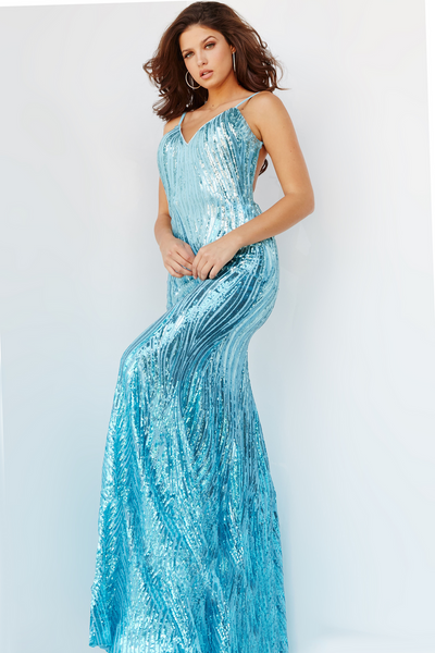 Jovani 07627 Turquoise 0