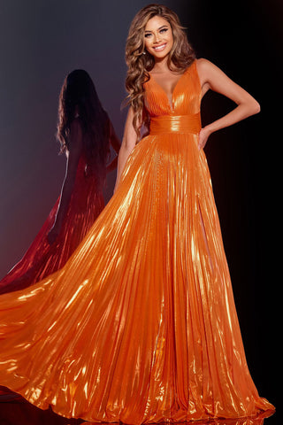 Jovani 44320 Orange 4