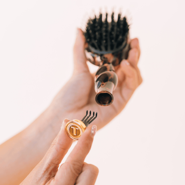 Mini Boar Bristle Hair Brush -