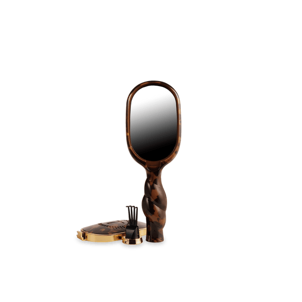 Mini Boar Bristle Hair Brush -