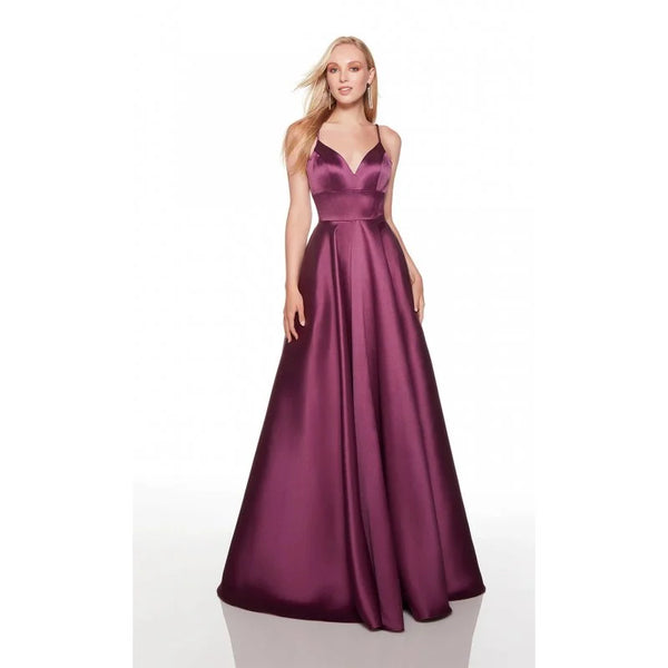 Alyce 1754 black plum 26