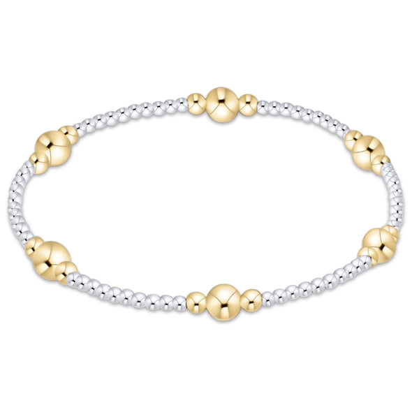 purpose mixed metal 5mm bracelet