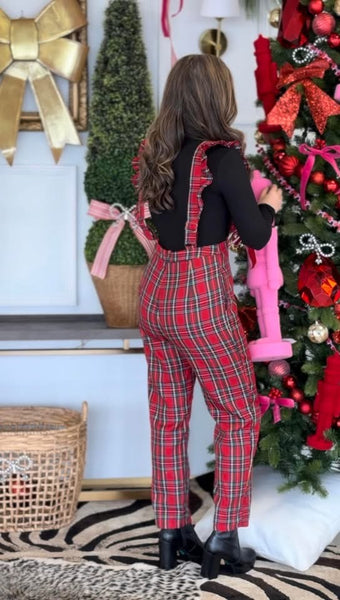 The Festive Frill Overalls