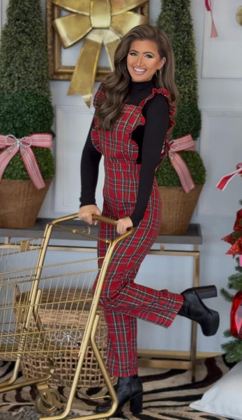 The Festive Frill Overalls