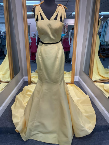 SALE!!! Two Piece Sherri Hill Yellow Dress