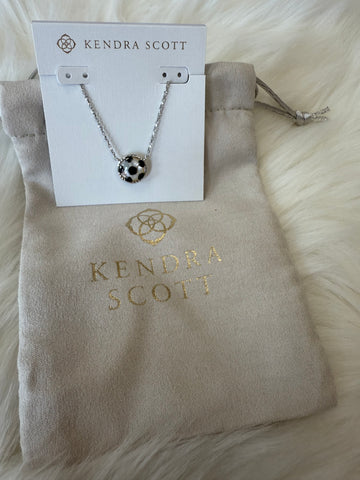Kendra Scott Soccer Ball Necklace