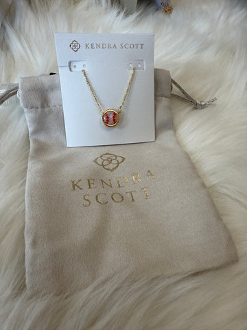 Kendra Scott Baseball Necklace