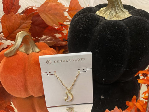 Kendra Scott Half Moon Pendant Necklace