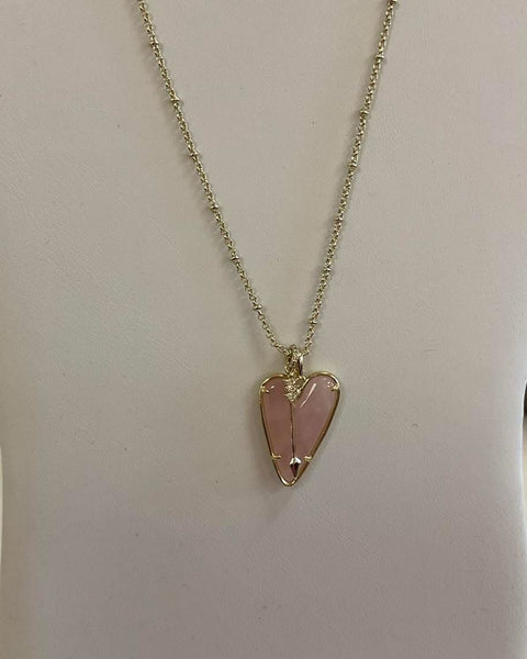 Valentines Day Kendra Scott Heart Arrow Necklace