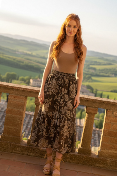The Espresso Meadow Skirt 🤎