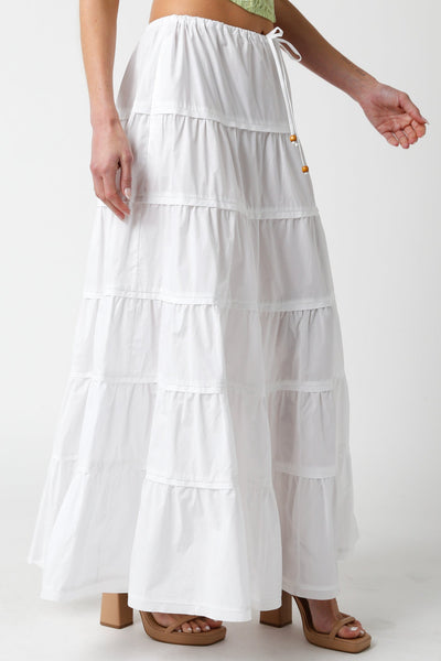 Free-Spirited Tiered Maxi Skirt