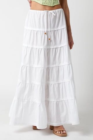 Free-Spirited Tiered Maxi Skirt