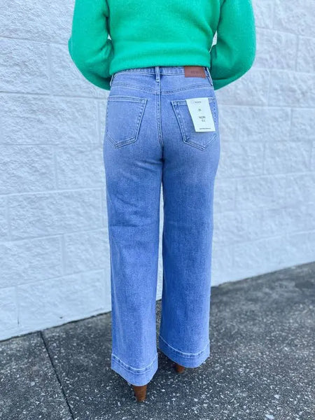 Hidden Nori high rise wide leg