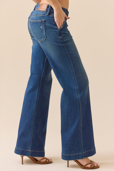 Hidden Happi high rise dark wash dark wash