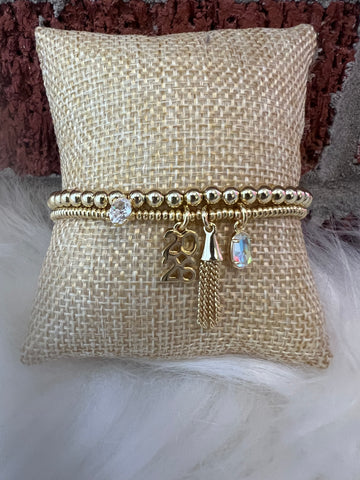 Kendra Scott 2026 gold stretch bracelet