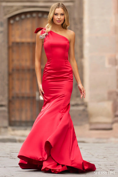 Sherri Hill 55380 Bright Pink 0
