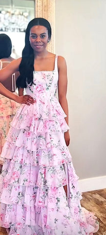 Sherri hill 57914 pink/multi 4