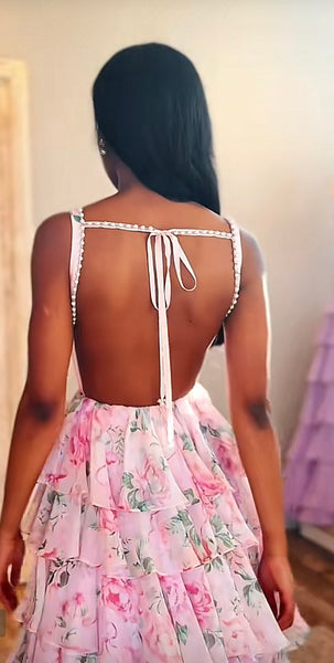 Sherri hill 57914 pink/multi 4