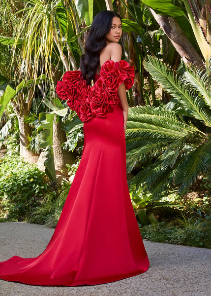 Ashley Lauren 12185 red 4