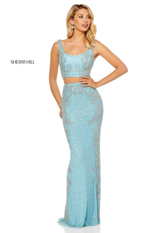 Sherri hill 52686 burgundy 6