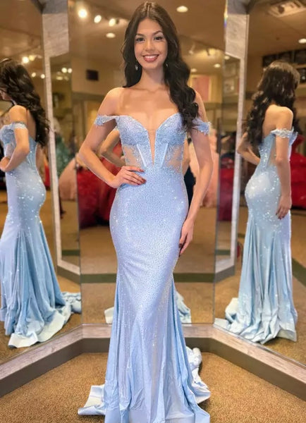Sherri hill 57036 light blue 6