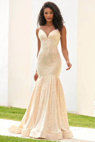 Sherri Hill 54846 champagne 8