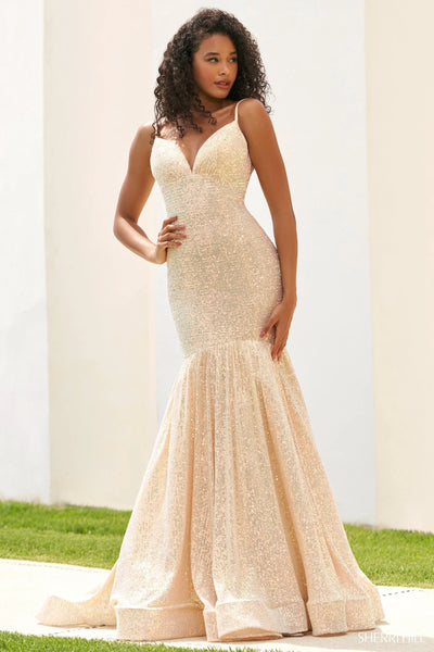 Sherri Hill 54846 champagne 8