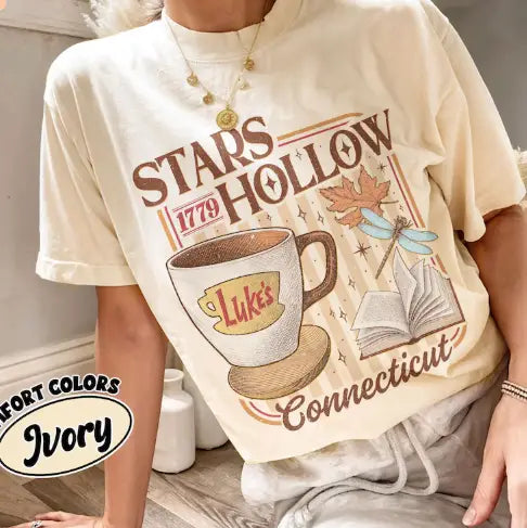 Stars Hollow Connecticut The Luke's Diner Coffee Tee