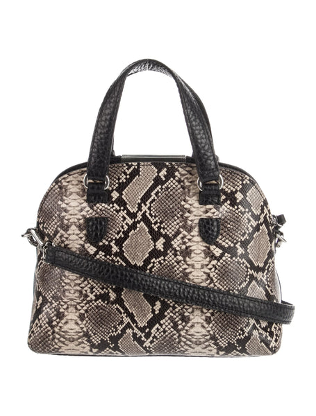 Brighton Snake Print Shoulder Bag