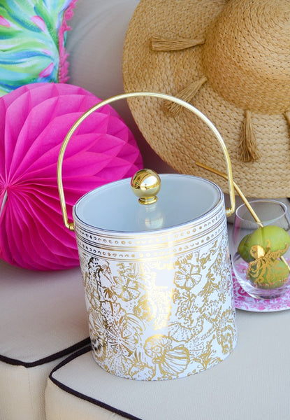 Lilly Pulitzer Ice Bucket Sea Life ice bucket