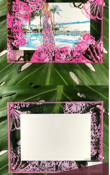 Lilly Pulitzer Acrylic Picture Frame