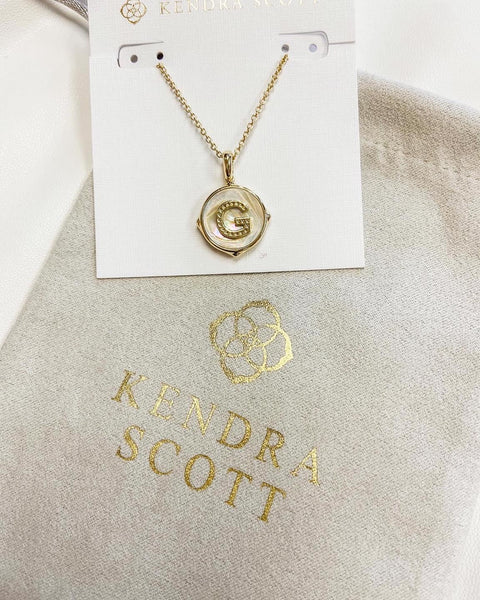 Kendra Scott Initial Necklaces