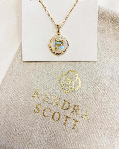 Kendra Scott Initial Necklaces