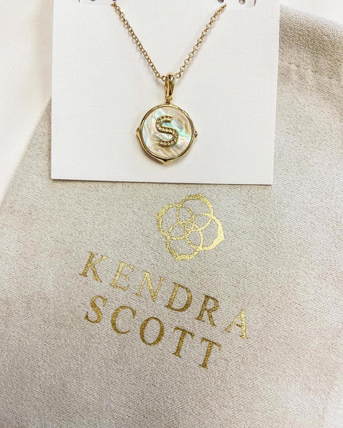 Kendra Scott Initial Necklaces